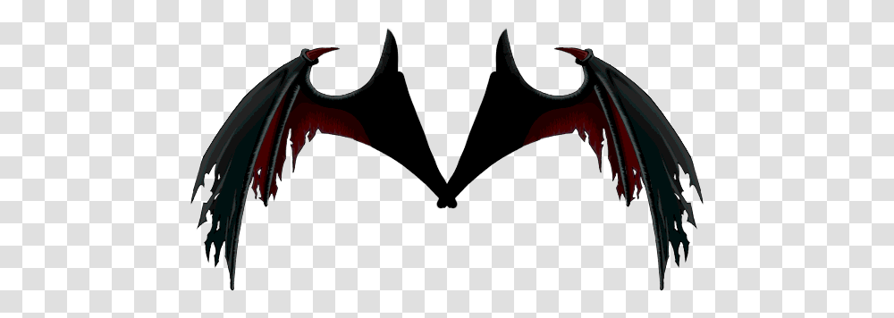 Filehorntail Wingspng Maplewiki Cool Gaming Logo, Bow, Animal, Bat, Wildlife Transparent Png