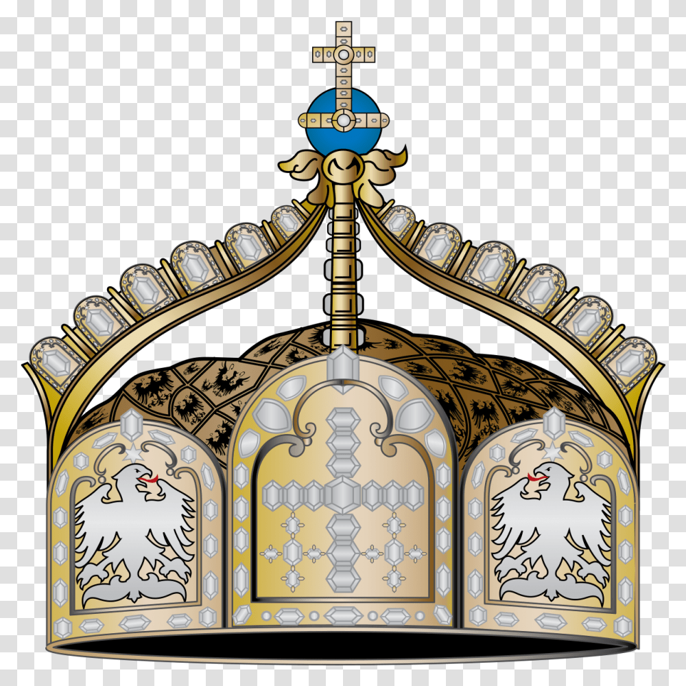 Fileimperial State Crown Of Germanysvg Wikipedia German Empire, Accessories, Accessory, Jewelry Transparent Png