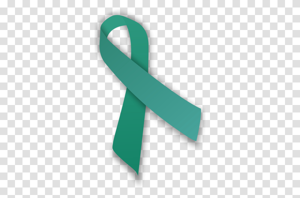 Filejade Ribbonpng Wikimedia Commons Cervical Cancer Ribbon, Tie, Accessories, Accessory, Plant Transparent Png