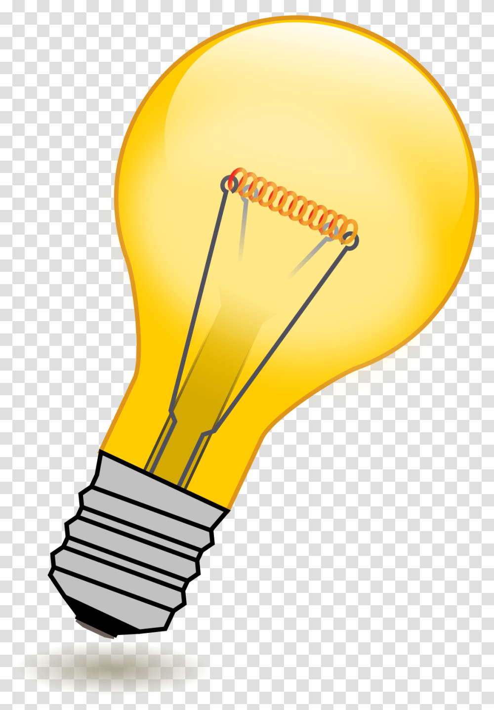 Filelight Bulb Icon Tipssvg Wikimedia Commons Light Bulb, Lightbulb Transparent Png