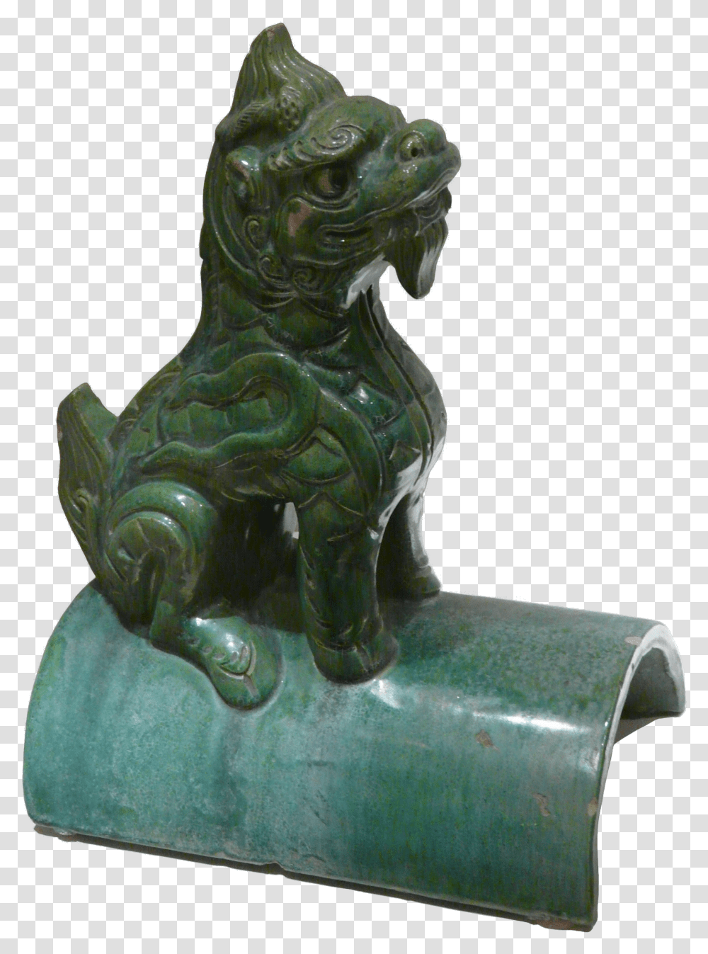 Filelittle Green Dragon Looking Right Museum Of Asian Sculpture Transparent Png