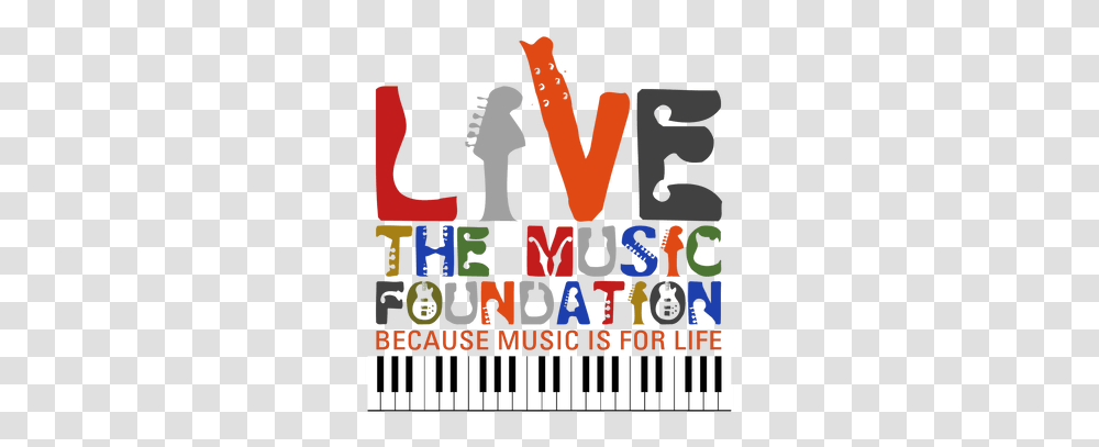 Filelive Themusicfoundationlogopng Musicwiki Detroit, Text, Leisure Activities, Alphabet, Musical Instrument Transparent Png