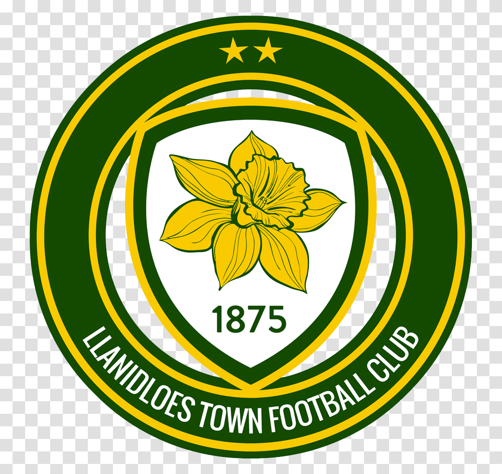 Filellanidloes Town Football Clubpng Wikimedia Commons Us Space Force Patch, Plant, Symbol, Text, Flower Transparent Png