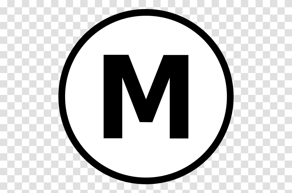 Filem International Vehicle Registration Roundsvg M Symbol Round Black White, Text, Logo, Trademark, Label Transparent Png