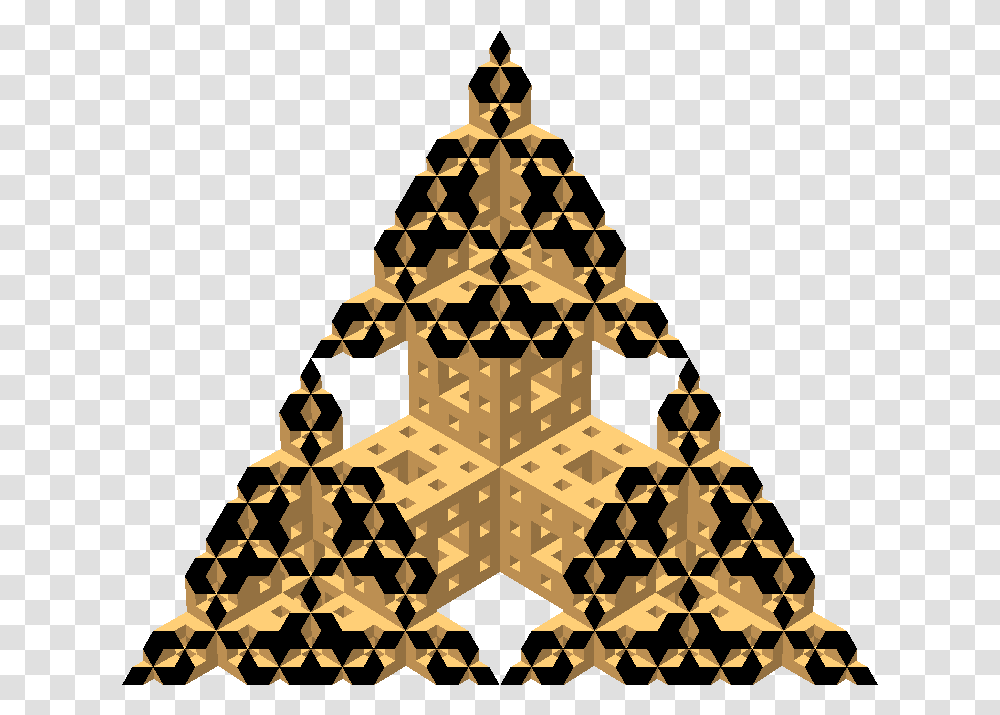 Filemenger Sponge Diagonal Section 46png Wikimedia Commons Triangle, Tree, Plant, Ornament, Graphics Transparent Png