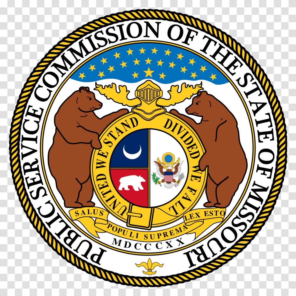 Filemissouri Public Service Commission Seal Missouri Public Service Commission, Logo, Trademark, Badge Transparent Png