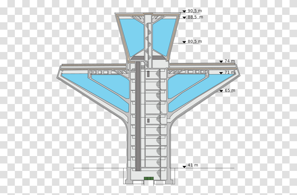 Filemyllypuro Water Tower Cross Sectionsvg Wikimedia Commons Water Tower Cross Section, Outdoors, Nature, River, Architecture Transparent Png
