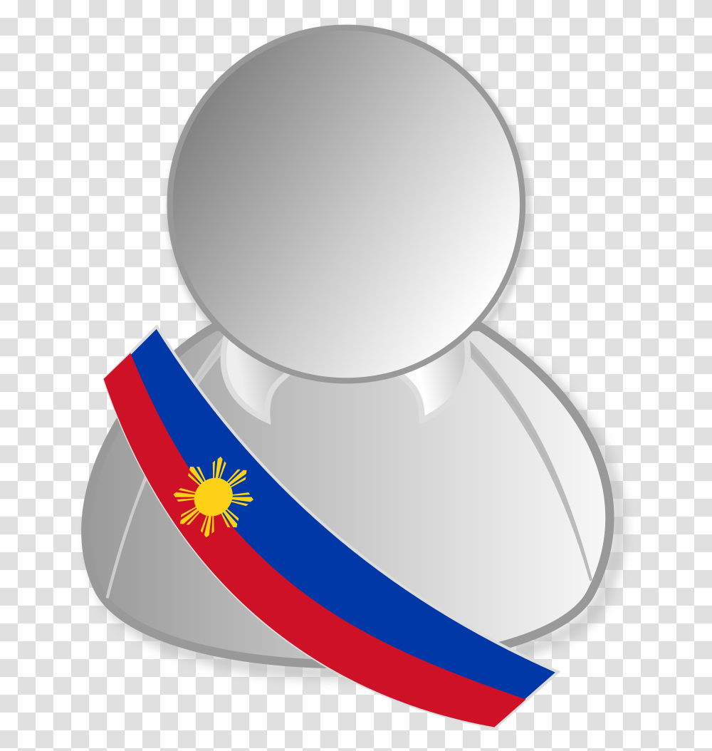 Filephilippines Politic Personality Icon Flagsvg Maire Icone, Clothing, Apparel, Magnifying, Helmet Transparent Png