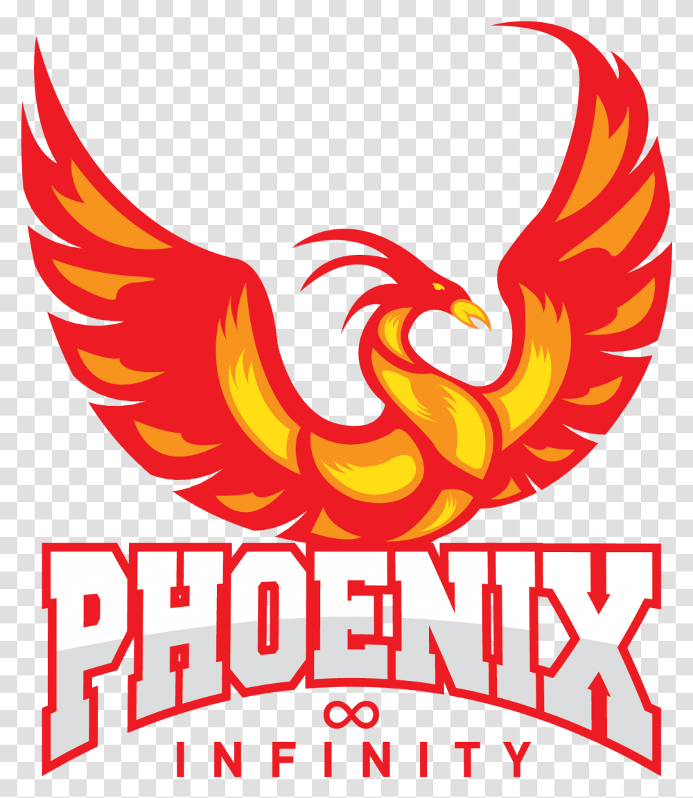 Filephoenix Infinitylogo Squarepng Rocket League Esports Phoenix Infinity, Poster, Advertisement, Fire, Flame Transparent Png