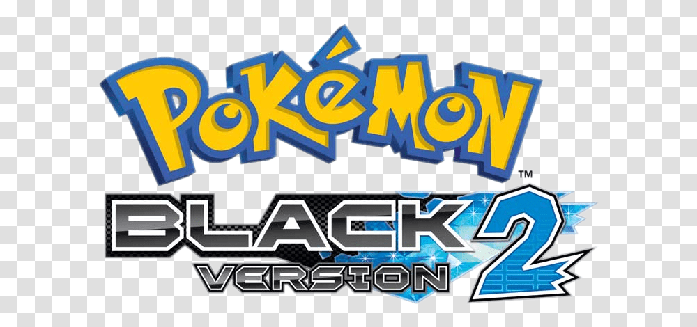 Filepokmon Black 2 Logo Enpng Bulbapedia The Community Pokemon Black 2 Logo, Text, Pac Man Transparent Png