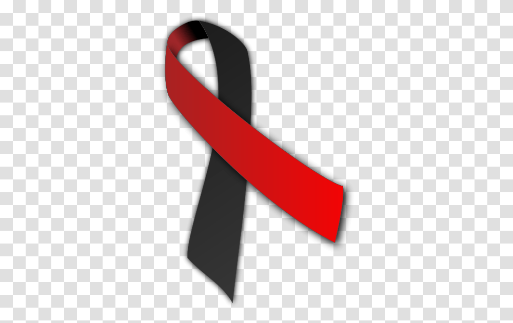 Filered And Black Ribbonpng Wikimedia Commons Black And Red Ribbon, Accessories, Accessory, Tie, Weapon Transparent Png