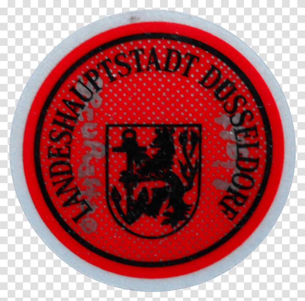 Filerote Kfz Zulassungsplakette Landeshauptstadt Dsseldorf Nypd Detective Bureau Logo, Symbol, Trademark, Badge Transparent Png