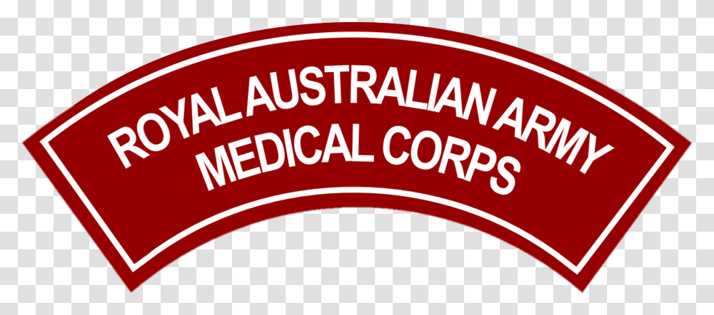 Fileroyal Australian Army Medical Corps Battledress Flash Circle, Word, Label, Text, Ketchup Transparent Png