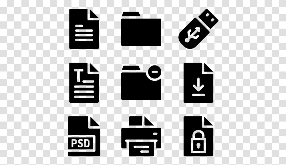Files And Documents Workplace Icon, Gray, World Of Warcraft Transparent Png