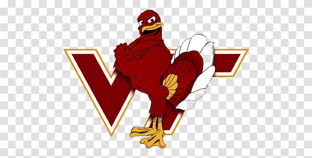 Files Virginia Tech Hokies Football, Animal, Bird, Poultry, Fowl Transparent Png