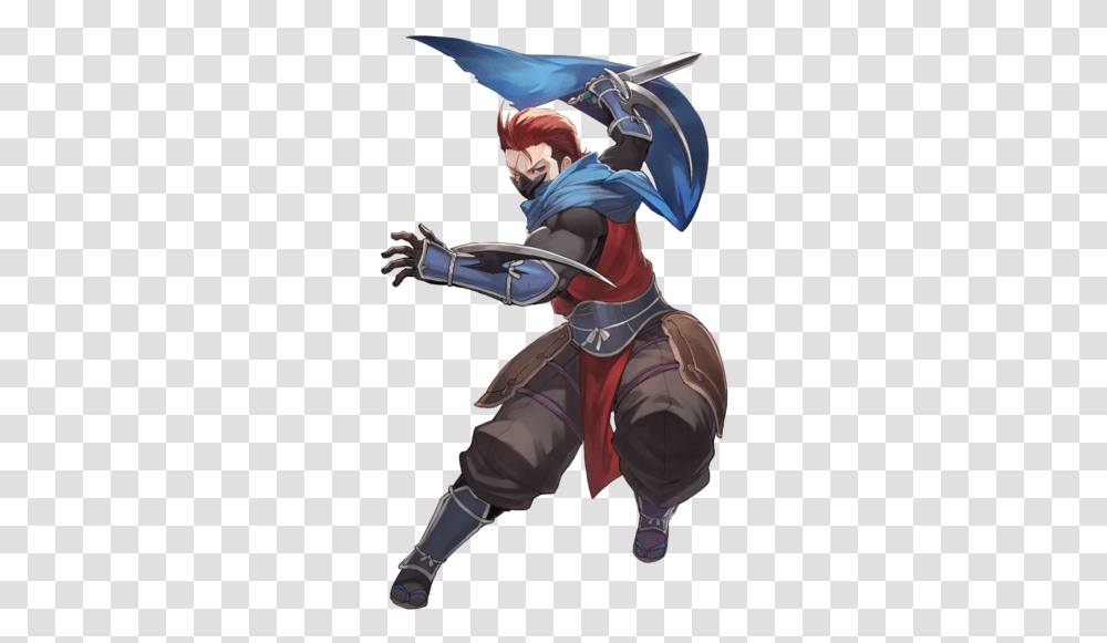 Filesaizo Angry Ninja Btlfacewebp Fire Emblem Heroes Wiki Saizo Fire Emblem Heroes, Duel, Person, Human, Hand Transparent Png