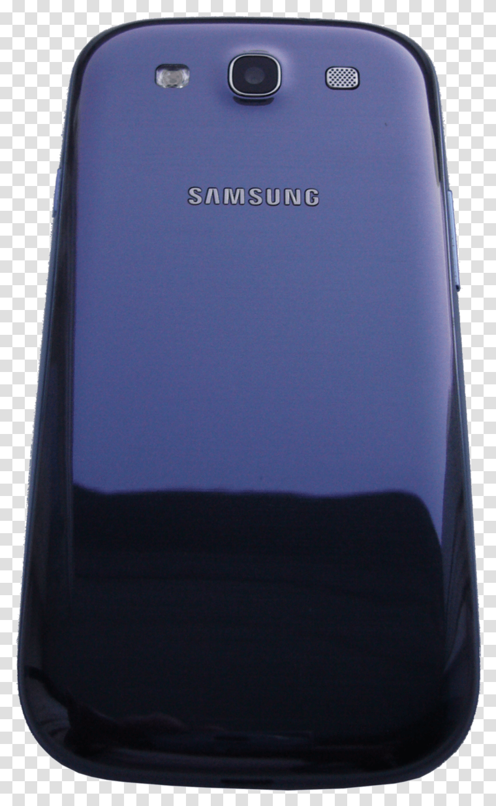 Filesamsung Galaxy S Iii Pebble Blue Back Tilted Smooth Pebble Blue, Mobile Phone, Electronics, Cell Phone, Cowbell Transparent Png
