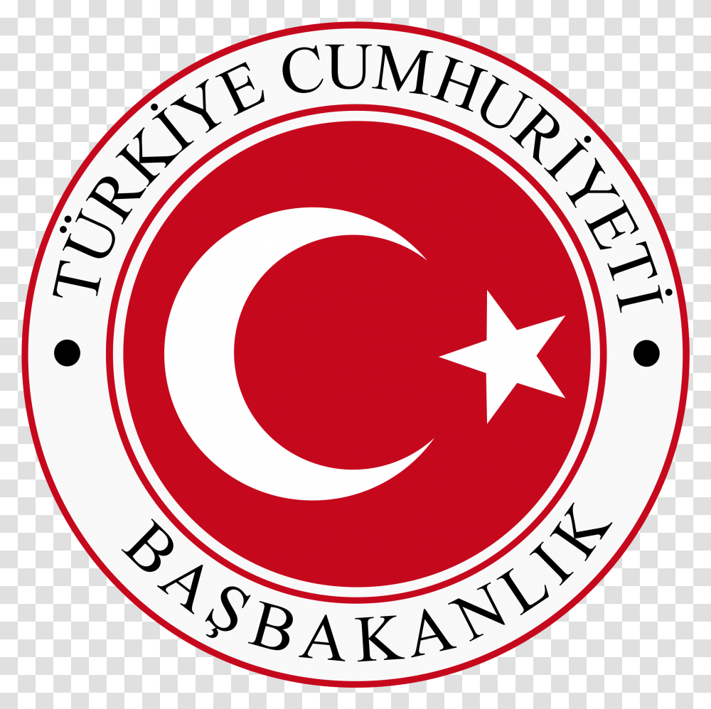 Fileseal Of Prime Ministry The Republic Turkeysvg Circle, Logo, Symbol, Trademark, Label Transparent Png