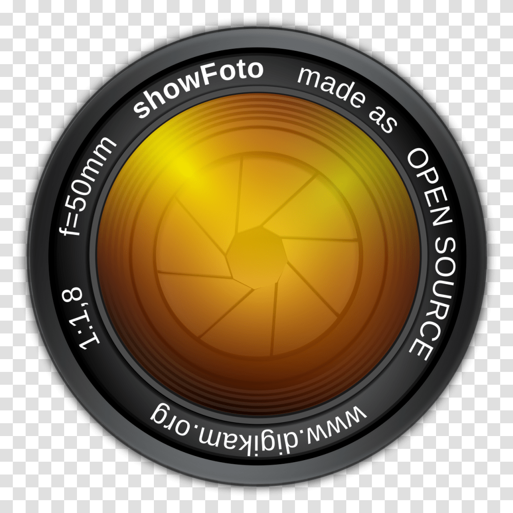 Fileshowfoto Iconsvg Wikimedia Commons Gold Camera Lens, Electronics, Clock Tower, Architecture, Building Transparent Png