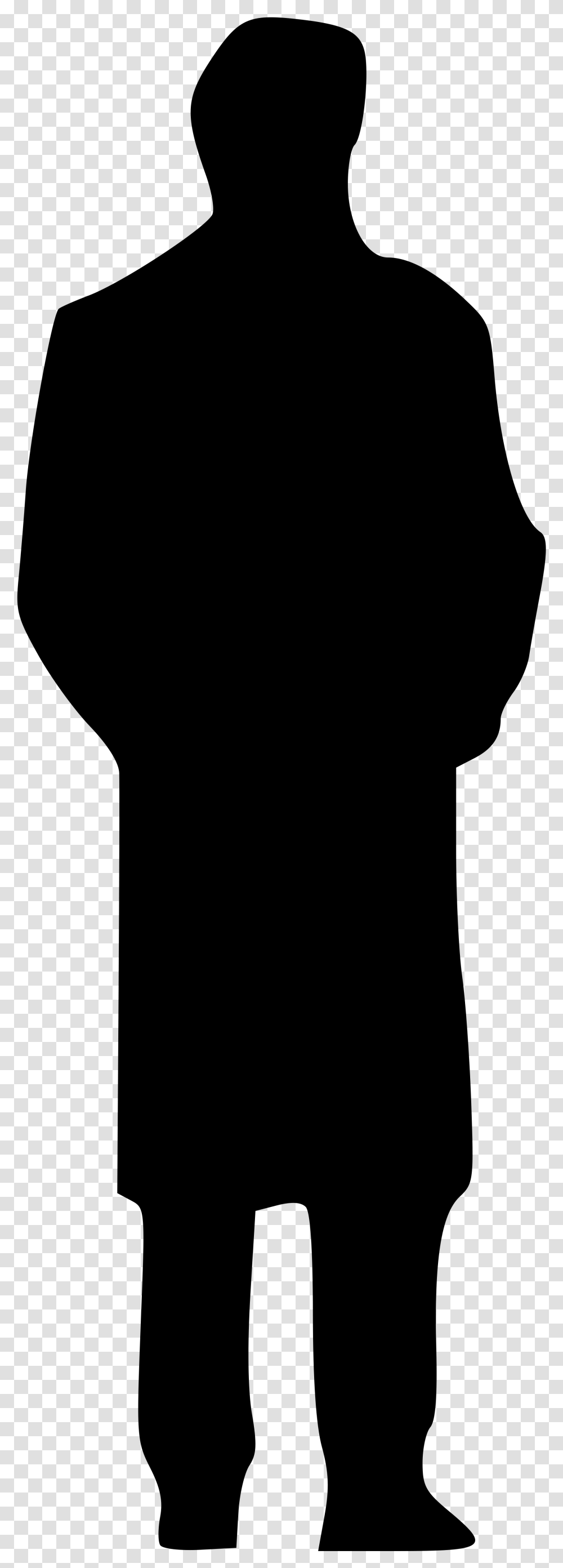 Filesilhouette Svg Silhouette Of A Man, Gray, World Of Warcraft Transparent Png