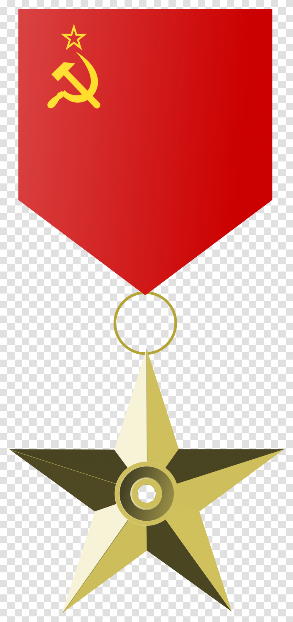 Filesoviet Union Order Of Meritsvg Wikimedia Commons Hammer And Sickle, Gold, Triangle, Heart Transparent Png