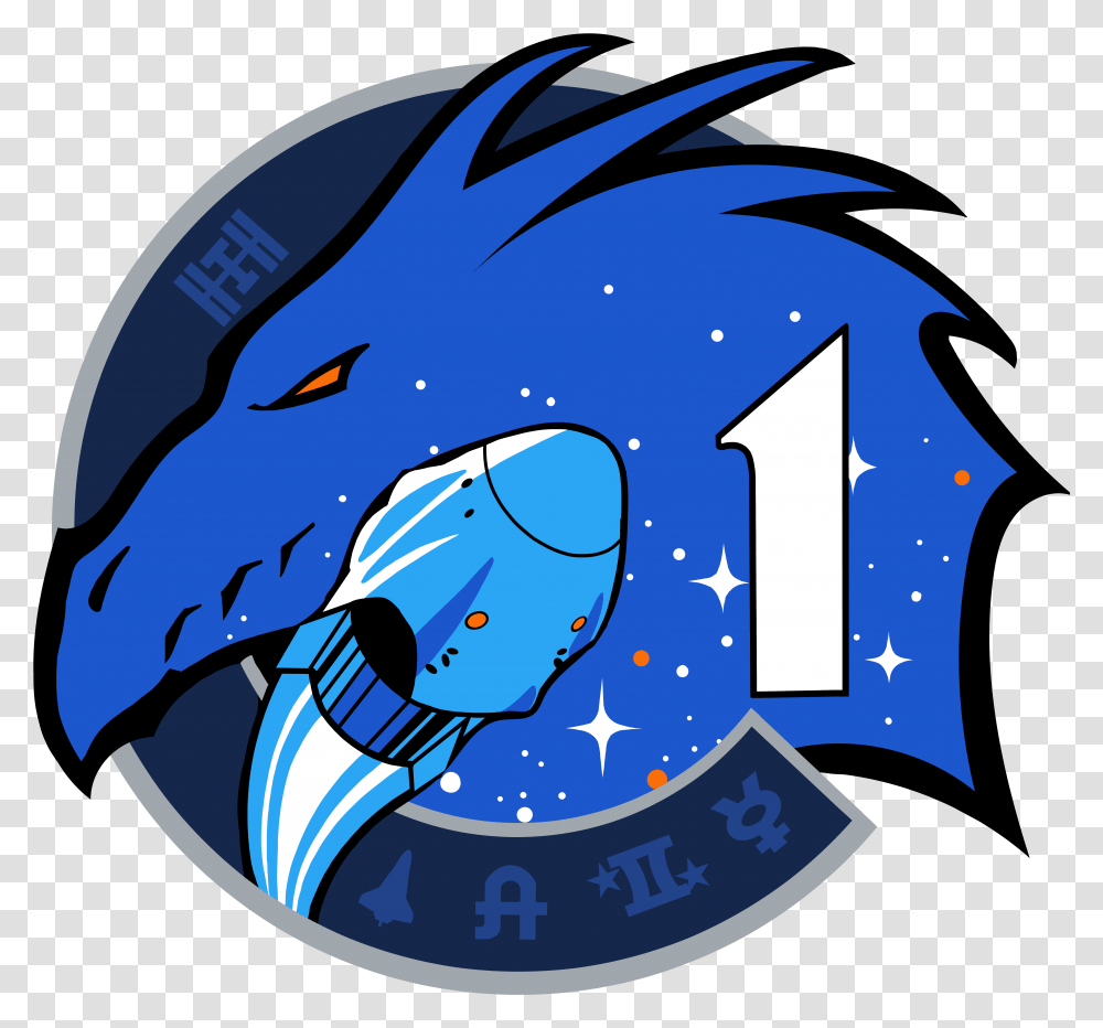 Filespacex Crew 1 Logopng Wikimedia Commons Spacex Crew 1 Patch, Number, Symbol, Text, Mammal Transparent Png