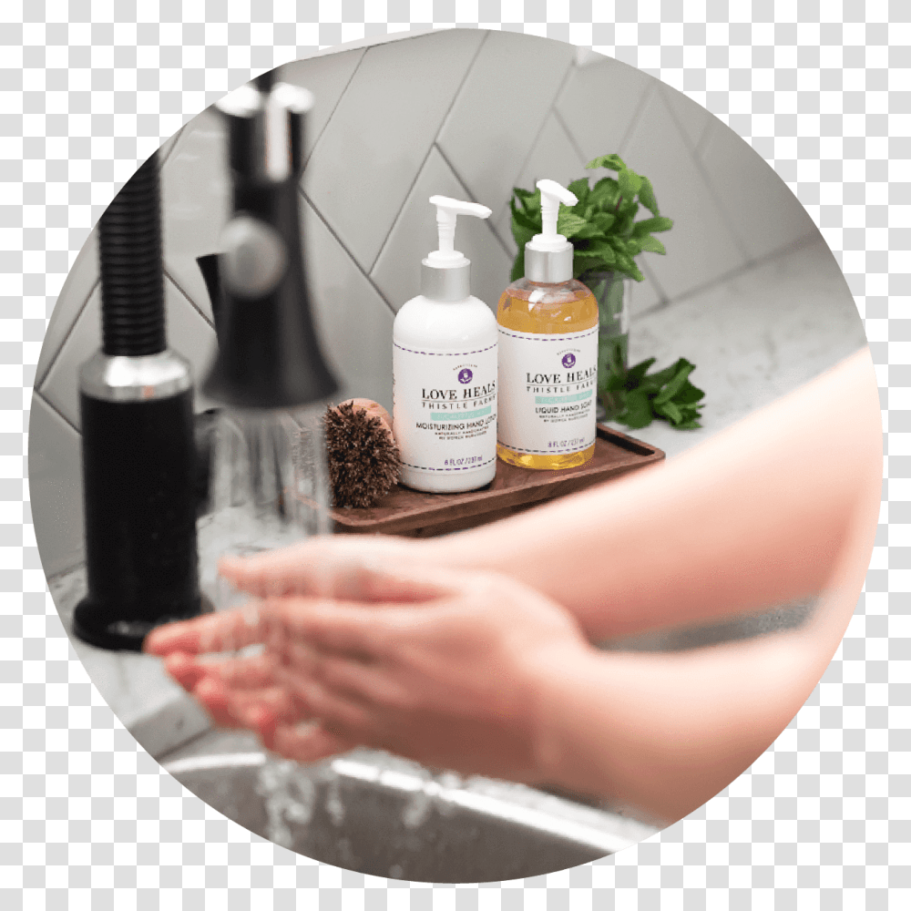 Filesthistle Farms Eucalyptus Mint Hand Soap Nav 2 Hairstyling Product, Bottle, Cosmetics, Person, Human Transparent Png