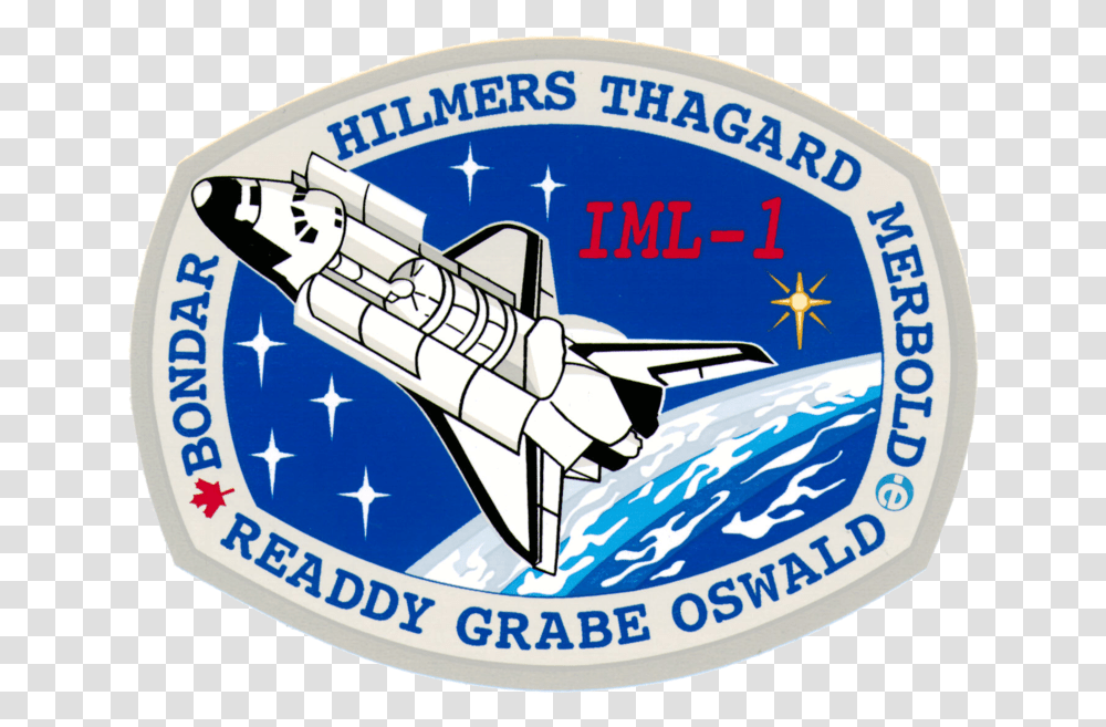 Filests 42patchpng Space Shuttle Space Shuttle Roberta Bondar In Space, Spaceship, Aircraft, Vehicle, Transportation Transparent Png