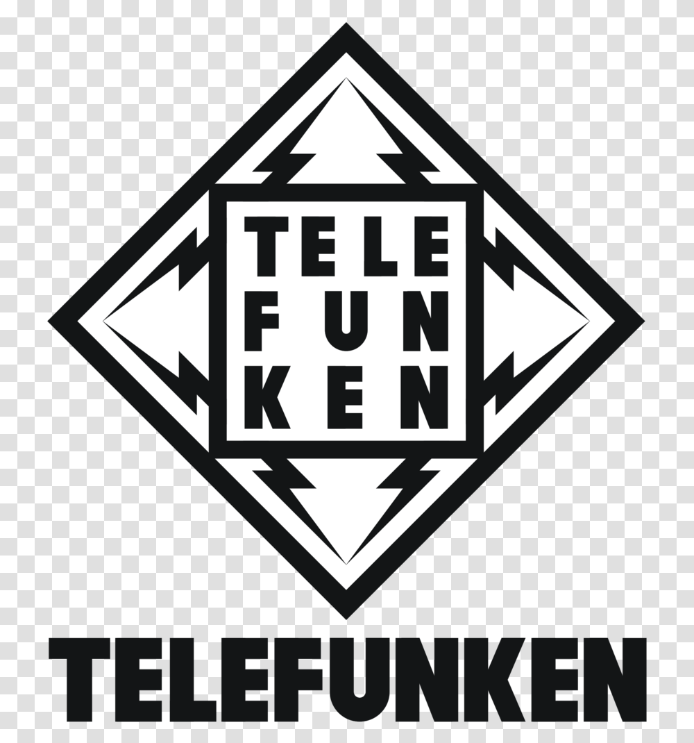 Filetelefunken Logopng Wikimedia Commons Telefunken Logo, Symbol, Trademark, Triangle, Star Symbol Transparent Png