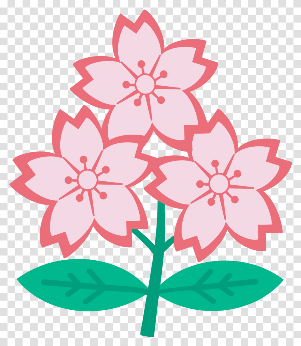 Filetriple Cherry Blossomsvg Wikimedia Commons Cherry Blossom Japan Rugby, Plant, Flower, Anther, Lily Transparent Png