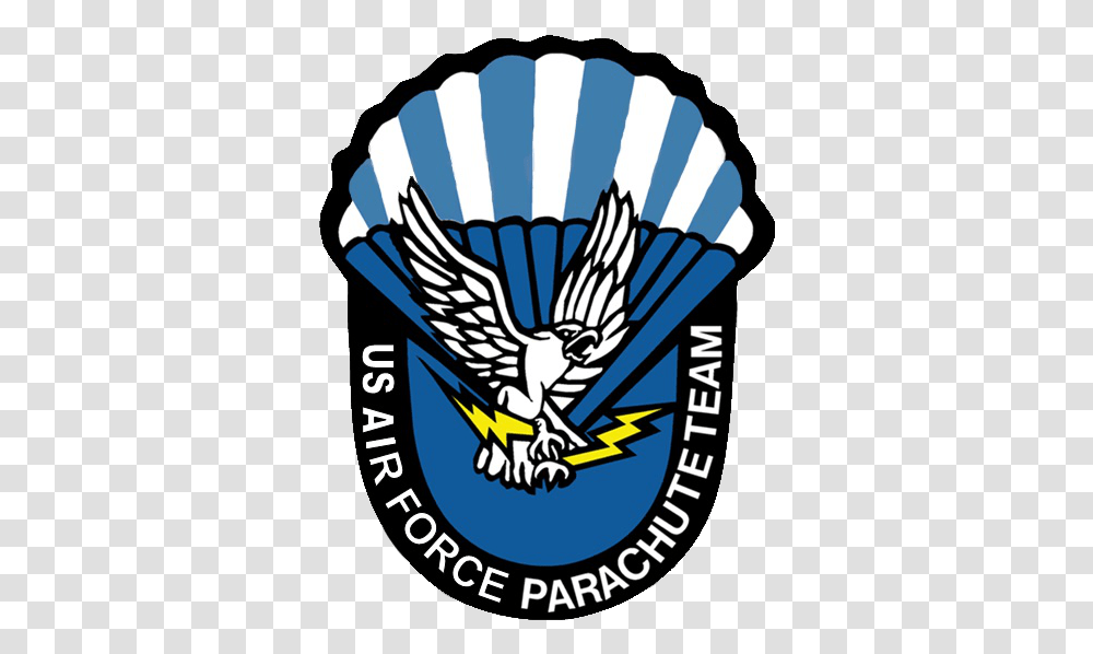 Fileunited States Air Force Parachute Team Wings Of 98th Flying Training Squadron, Emblem, Logo, Trademark Transparent Png