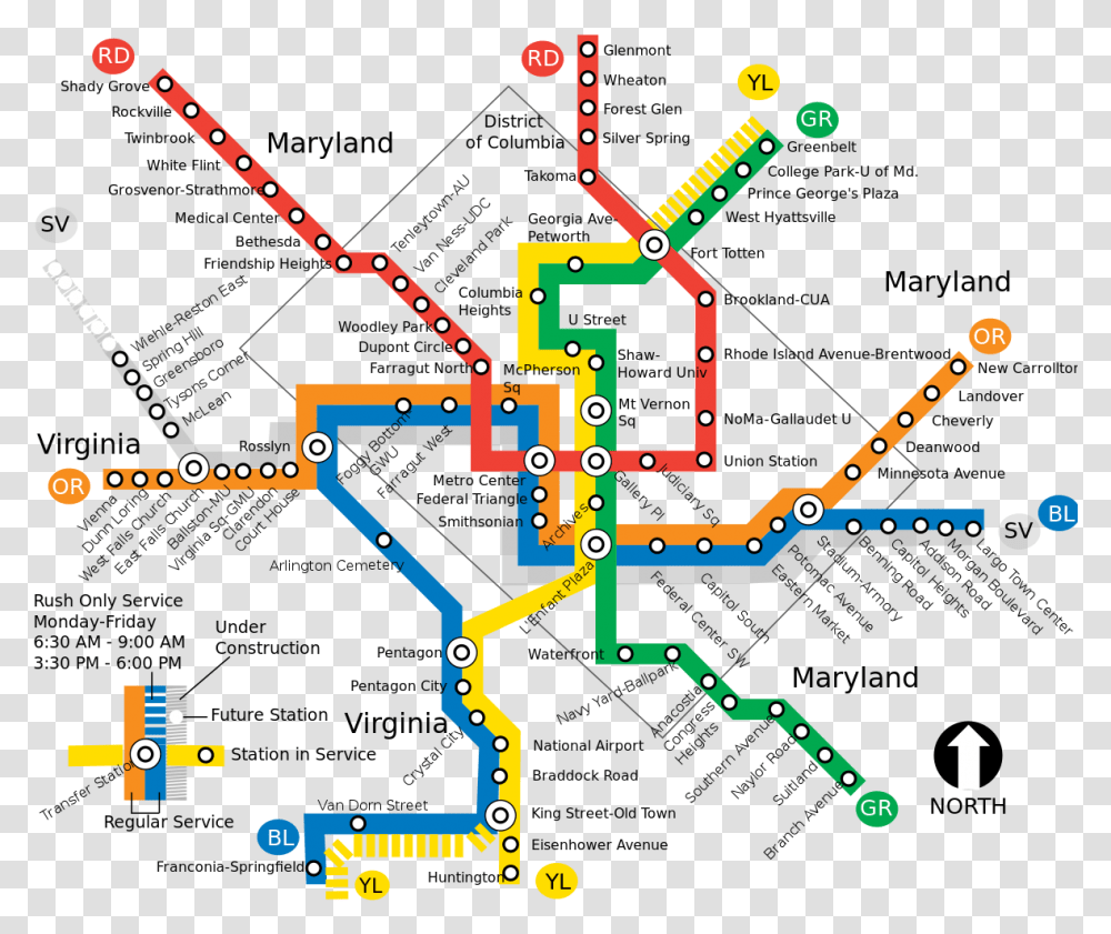 Filewmata System Mapsvg Wikimedia Commons Dc Metro Map, Building, Text, Urban, Plan Transparent Png