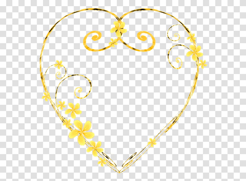 Filigree Jewellery Necklace Gold Clip Art Filigree Heart Gold, Floral Design, Pattern, Bracelet Transparent Png