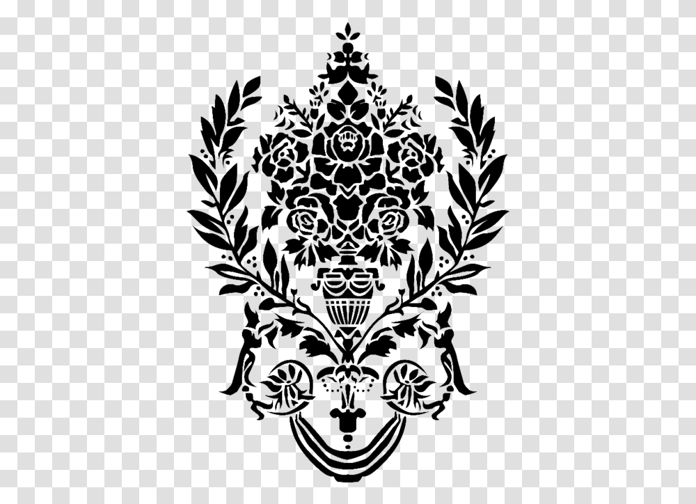 Filigree Ornament Stock Photography Vector Damask, Gray, World Of Warcraft Transparent Png