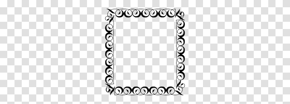 Filigree Square Clip Art, Gray, World Of Warcraft Transparent Png