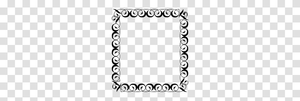 Filigree Square Clipart, Gray, World Of Warcraft Transparent Png