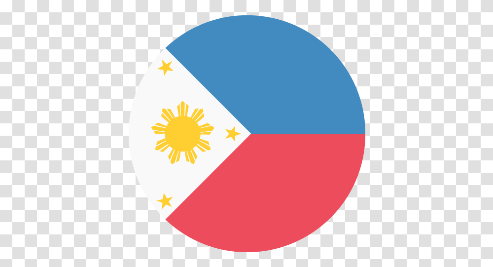 Filipino Vector Philippine Flag Circle, Balloon, Sphere, Symbol, Logo Transparent Png