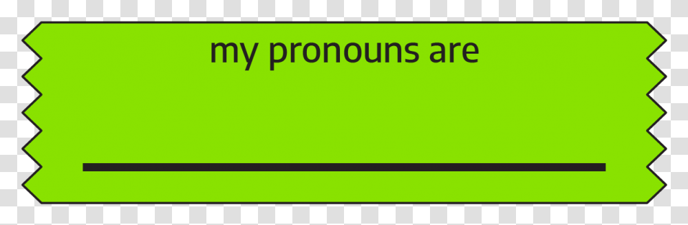 Fill In Your Own Pronoun Ribbon Colorfulness, Label, Number Transparent Png