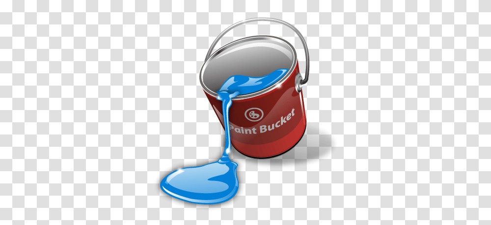 Fill Paint Bucket Super Vista Icon Gallery, Mixer, Appliance, Cutlery, Spoon Transparent Png