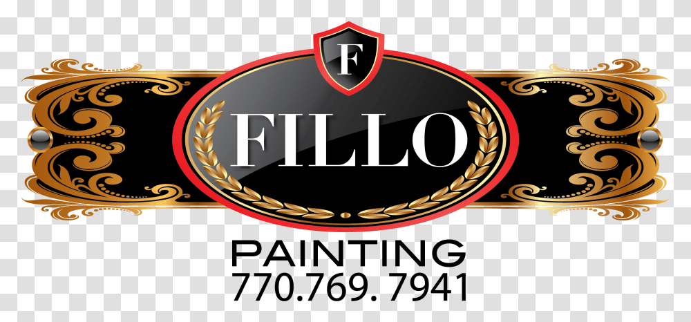 Fillo Painting Contractor Inc Emblem, Logo, Label Transparent Png