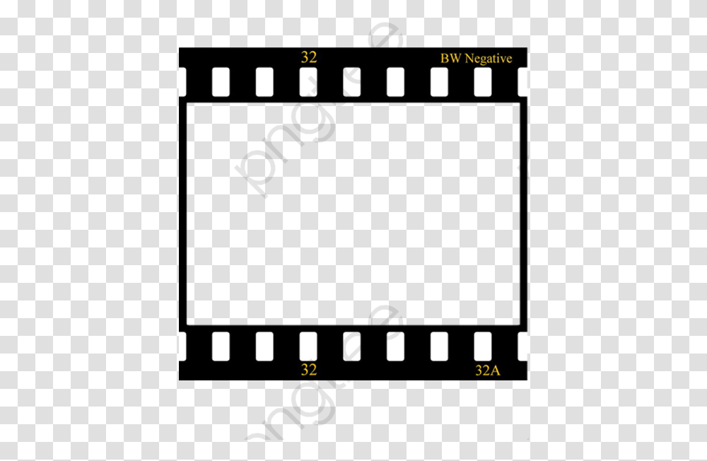 Film Clipart Border Colored Film Strip, Word, Number Transparent Png