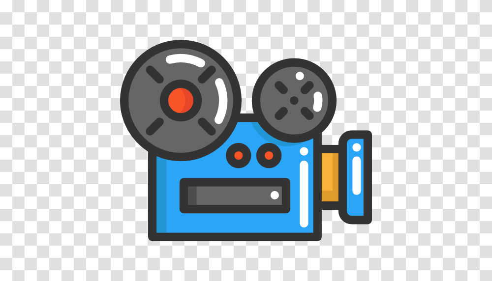 Film Flat Icon, Gauge, Electronics, Tachometer, Stereo Transparent Png