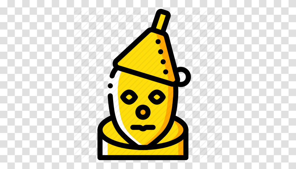 Film Man Movie Movies Tin Wizard Of Oz Icon, Label, Triangle Transparent Png