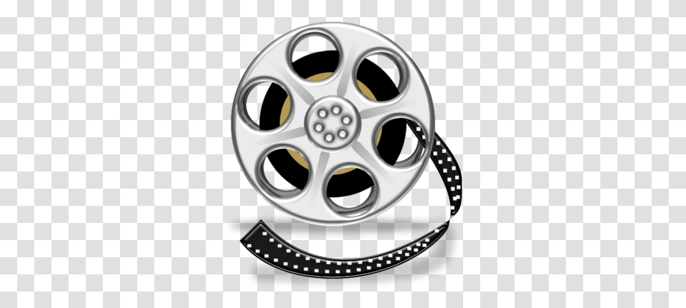 Film Media Movie Reel Video Icon Movie Film Reel Icon, Wheel, Machine, Hubcap, Disk Transparent Png