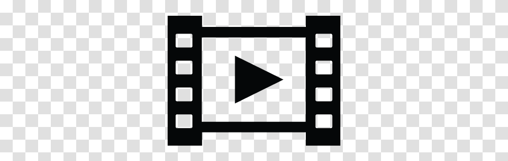 Film Movie Video Footage Icon Footage Icon, Triangle, Gray, Screen Transparent Png