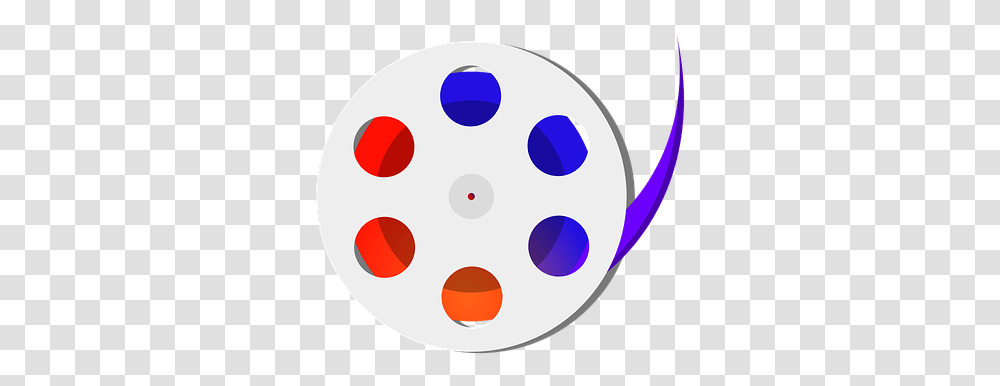 Film, Palette, Paint Container, Disk Transparent Png