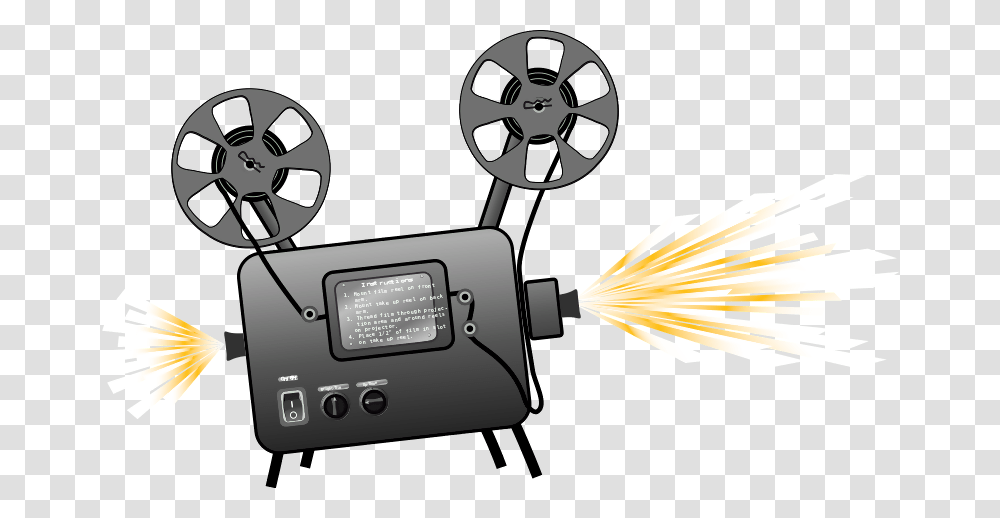 Film Projector Free Download Vector, Reel, Adapter Transparent Png