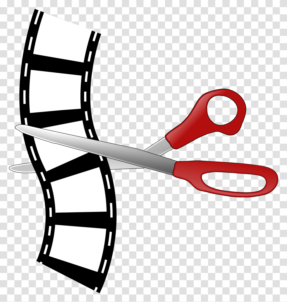 Film Reel Clipart, Weapon, Weaponry, Blade, Scissors Transparent Png