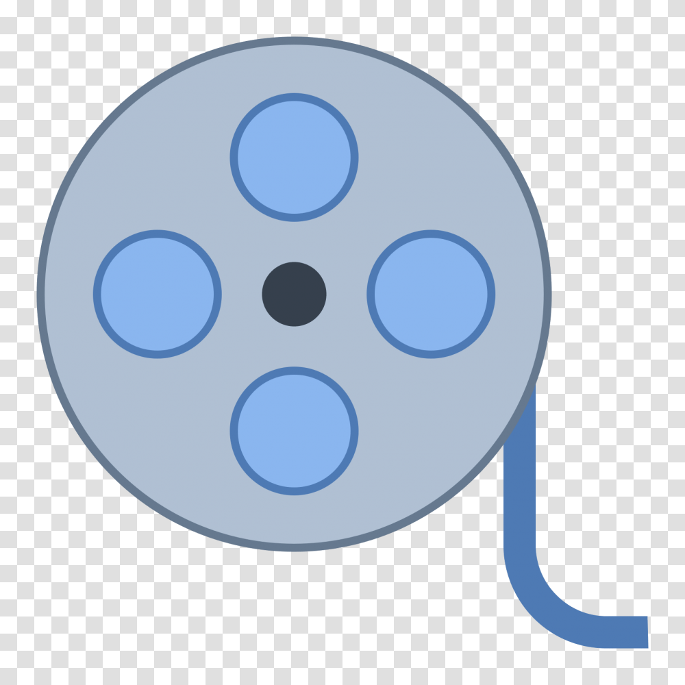 Film Reel Icon, Sphere, Disk, Magnifying Transparent Png
