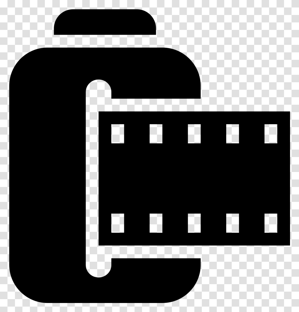 Film Roll Filled Icon Illustration, Gray, World Of Warcraft Transparent Png